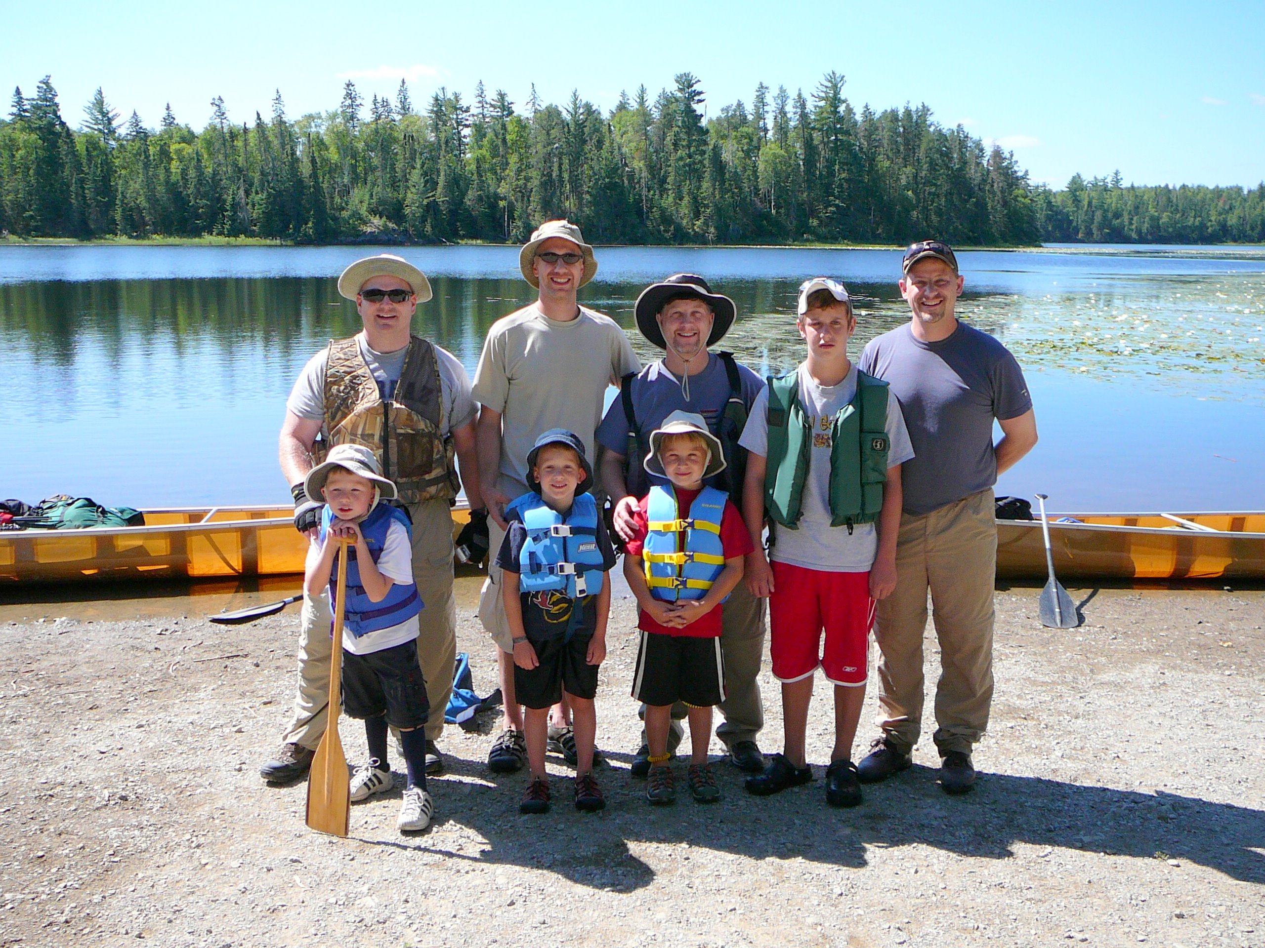 BWCAW stream